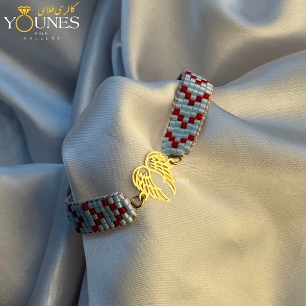 تصویر دوم دستبند میوکی بال طلا